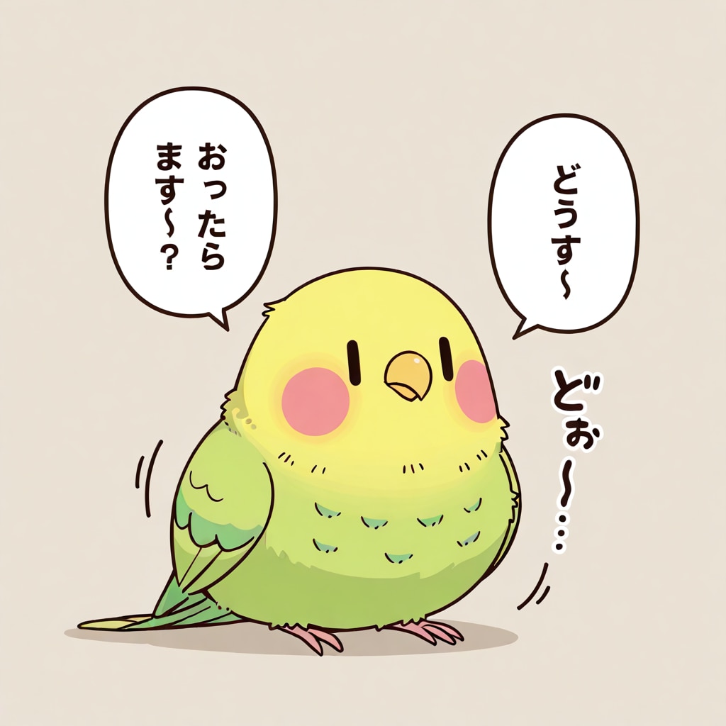LILY版喋るインコ