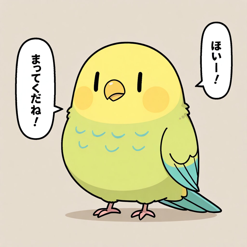 LILY版喋るインコ