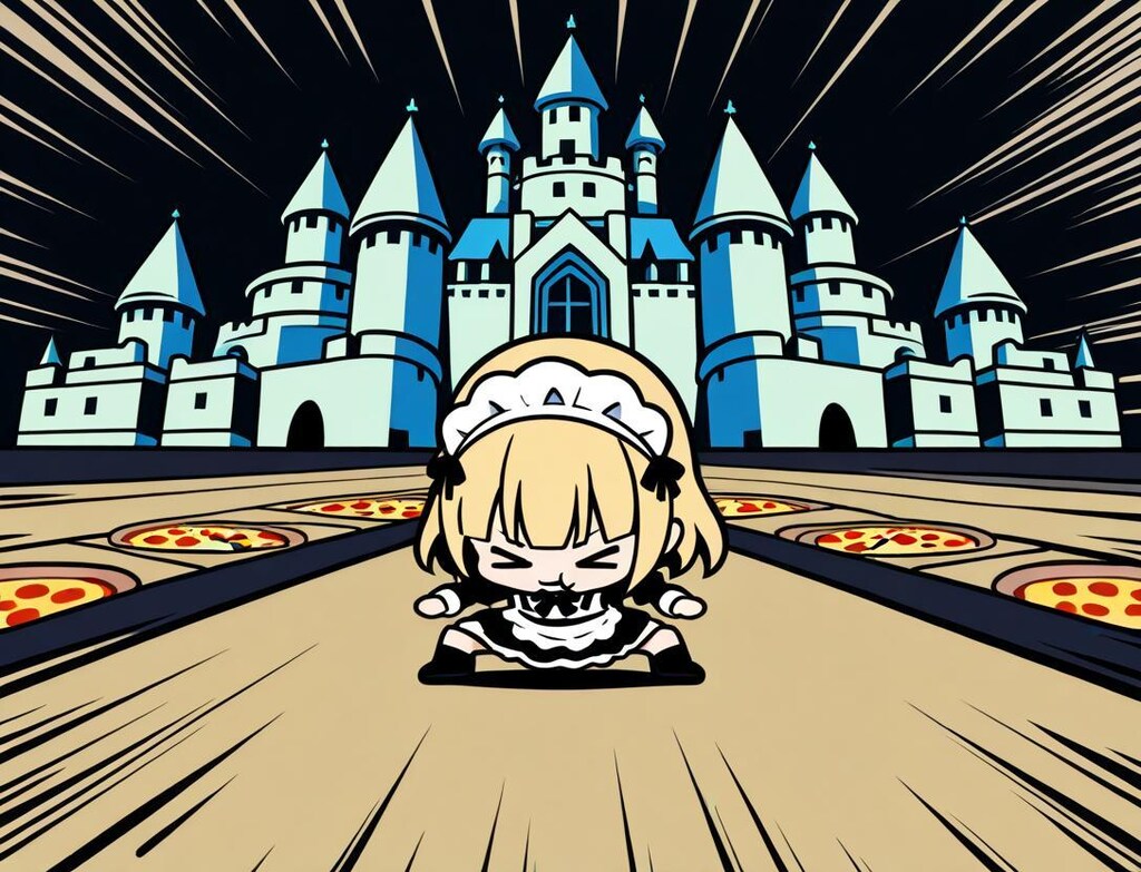 拠点絶対守護るマン系メイドちゃん🍕🍕