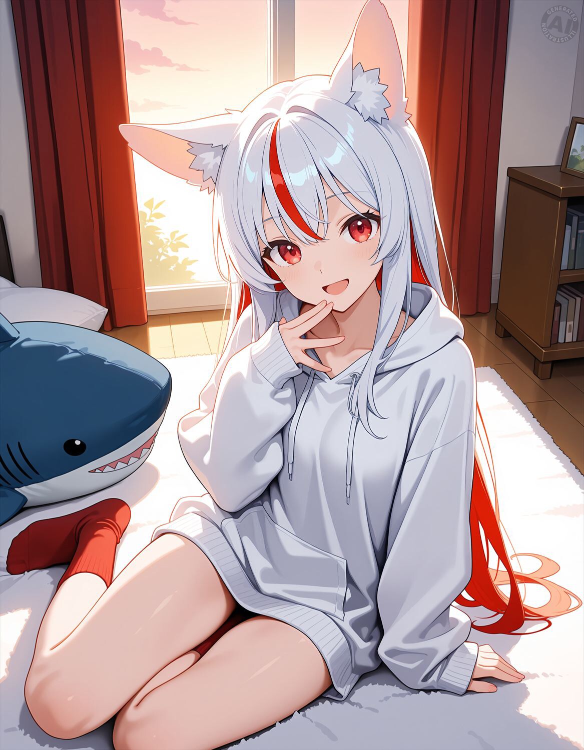 フェルンのお部屋で。