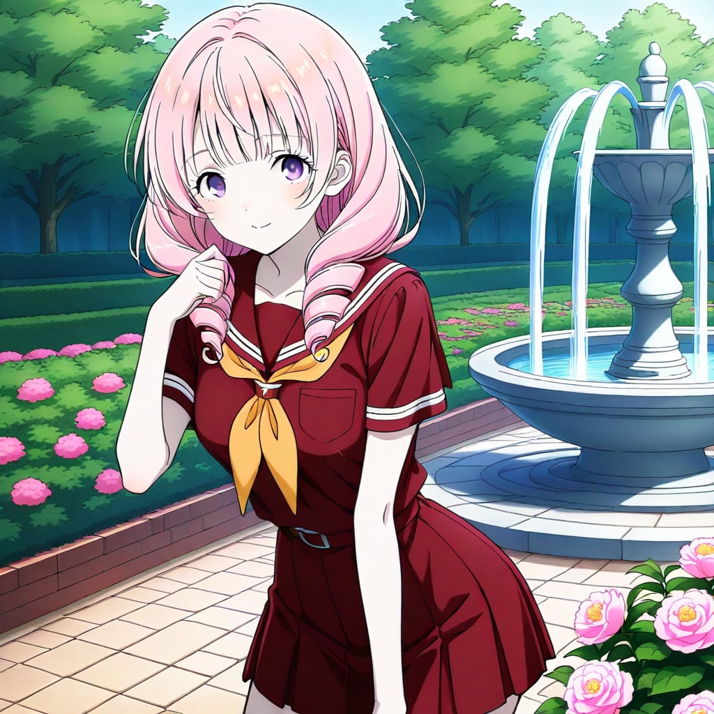 眠そうなお嬢様