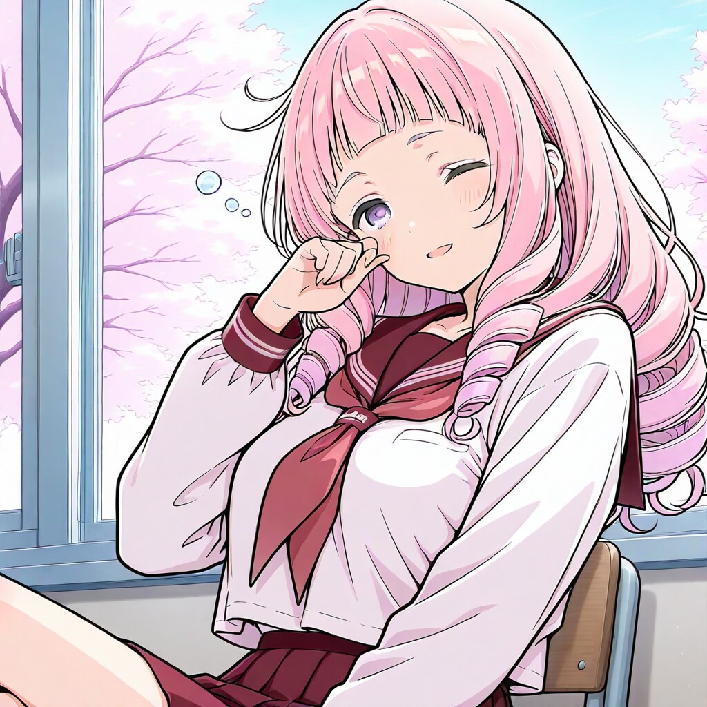 眠そうなお嬢様 | の人気AIイラスト・グラビア