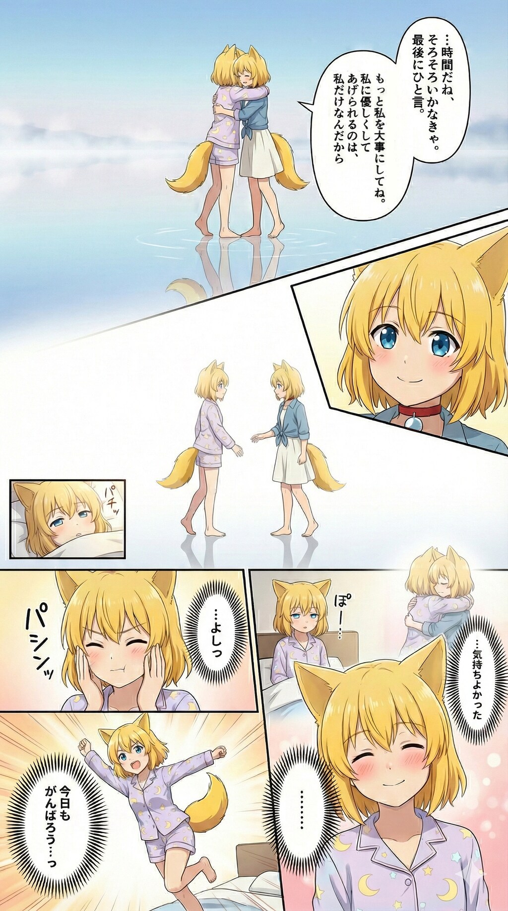 セルフ百合メンタルケアキツネ