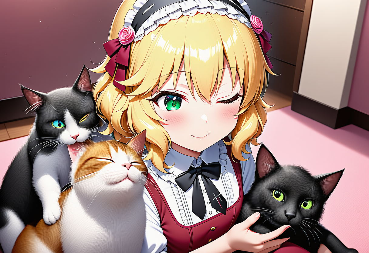猫まみれちゃま