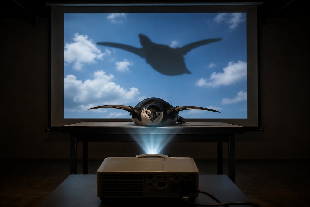私は今、空を飛んでいる。