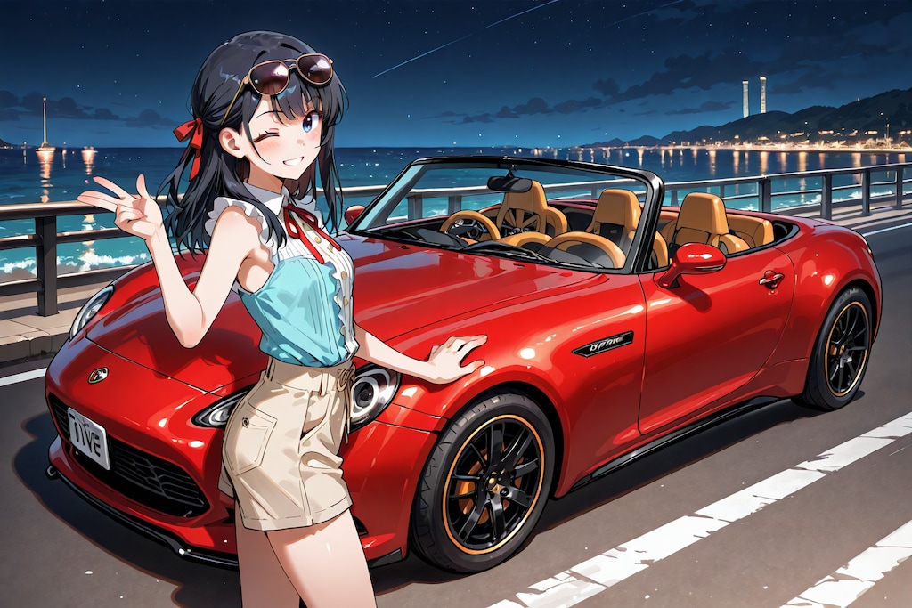 【企画：理想の夏コーデ・サングラス】ドライブに行こうよ②