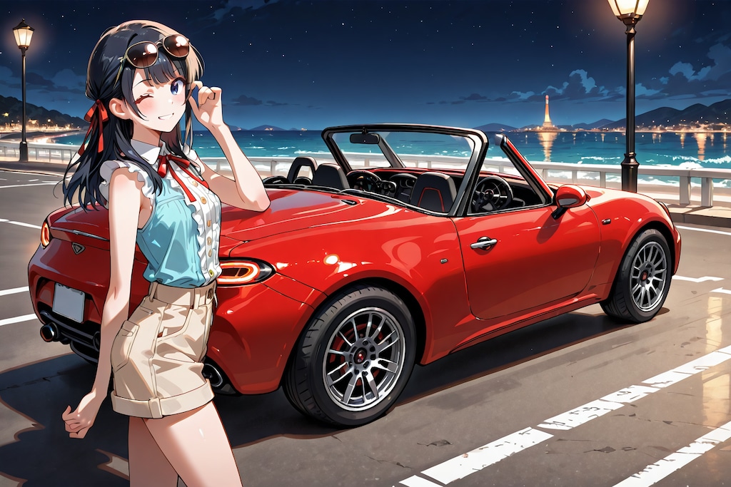【企画：理想の夏コーデ・サングラス】ドライブに行こうよ②