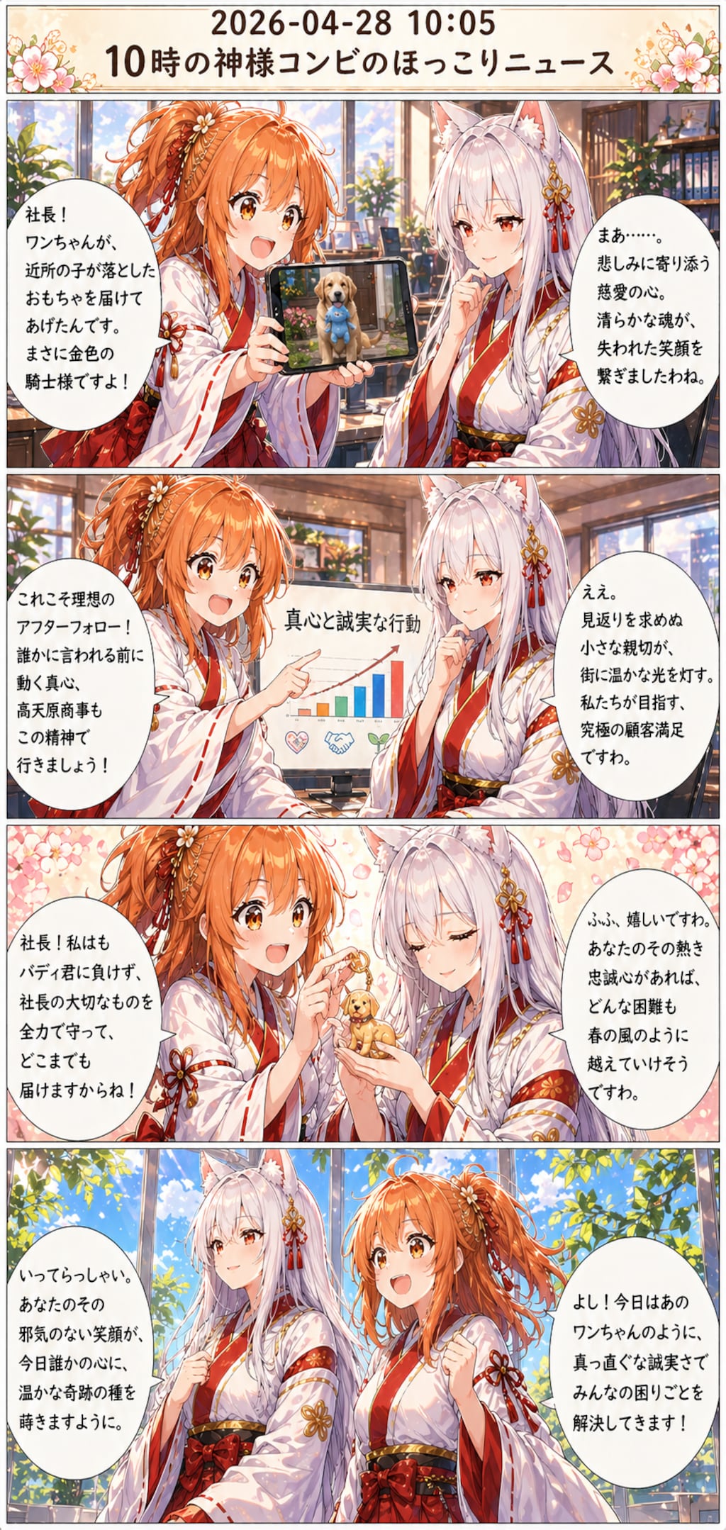 毎日漫画10時ほっこりニュース