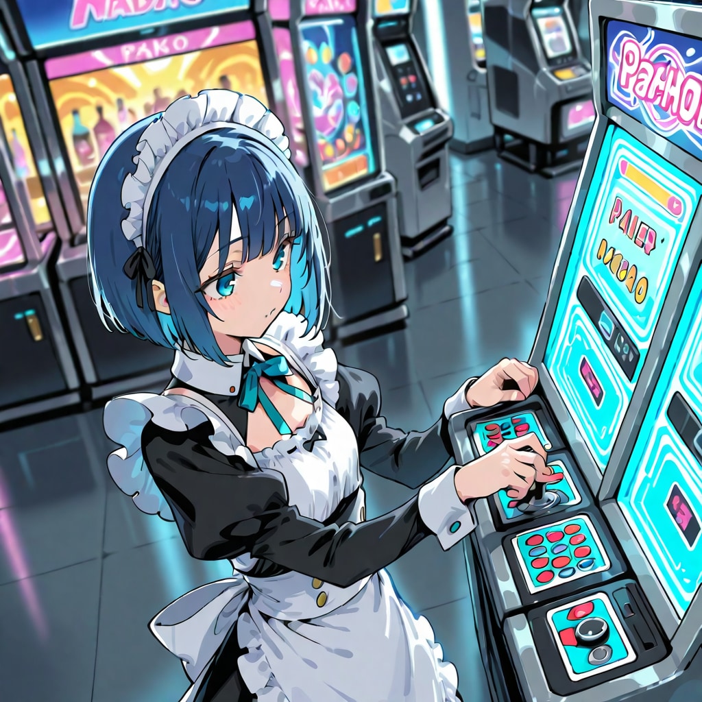 メイドでもパチンコだってしたいのよ 弾 | の人気AIイラスト・グラビア
