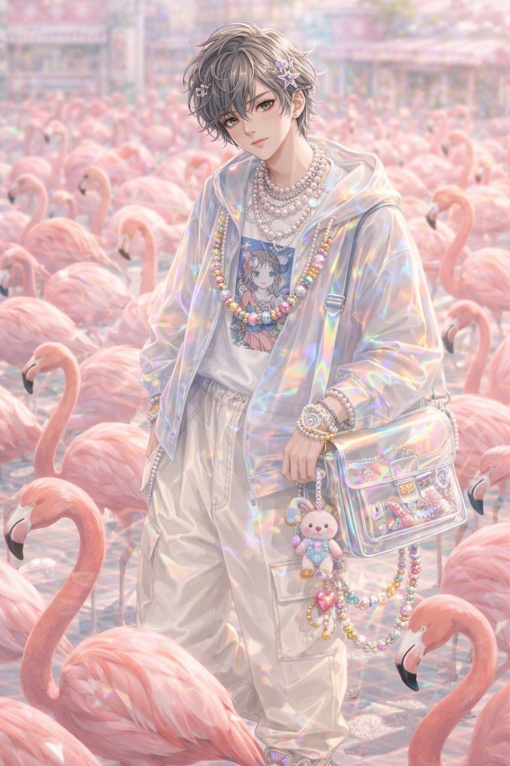 ガーリーな彼と、ピンクフラミンゴ