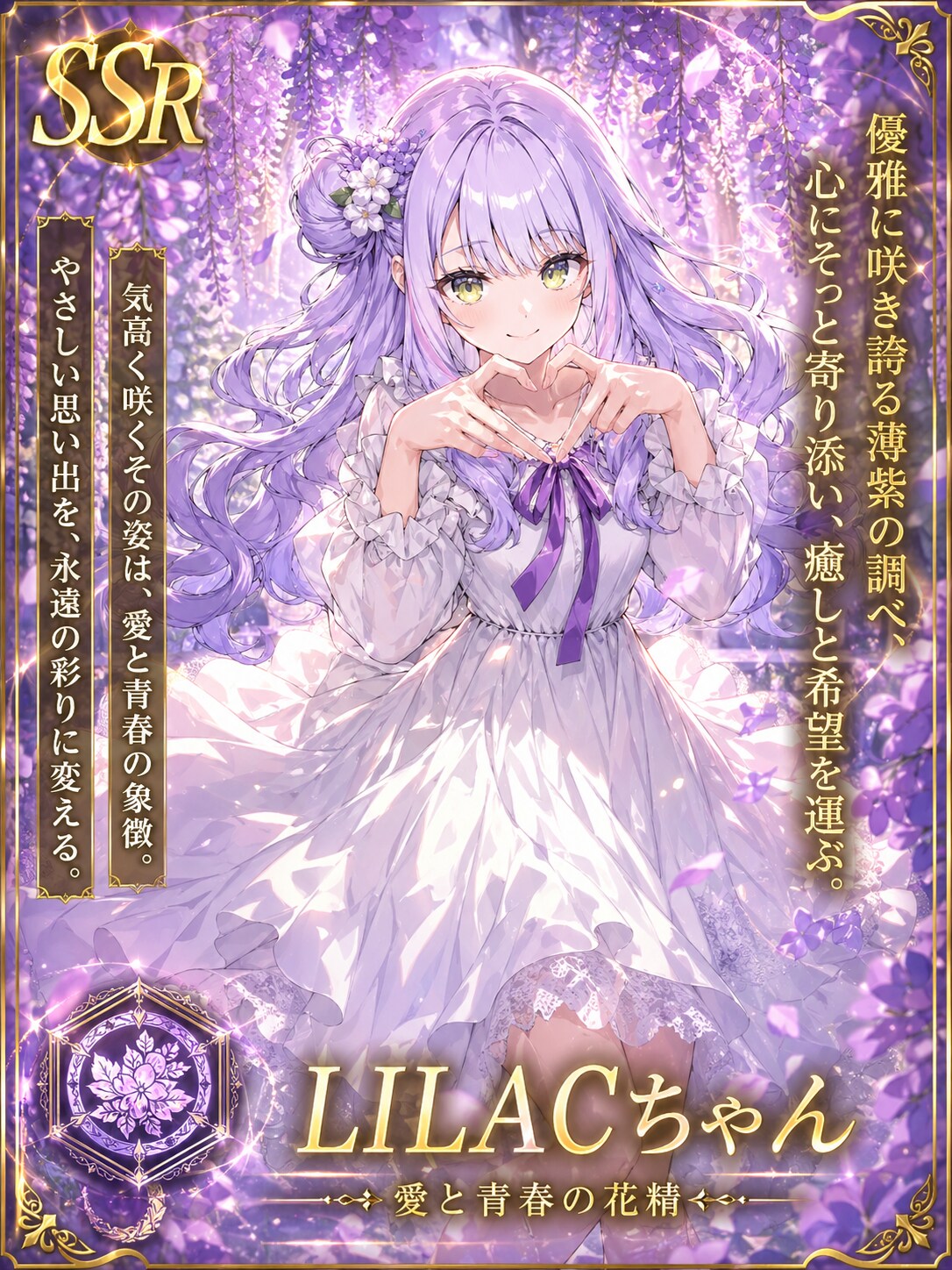 SSRなLILACちゃん | の人気AIイラスト・グラビア