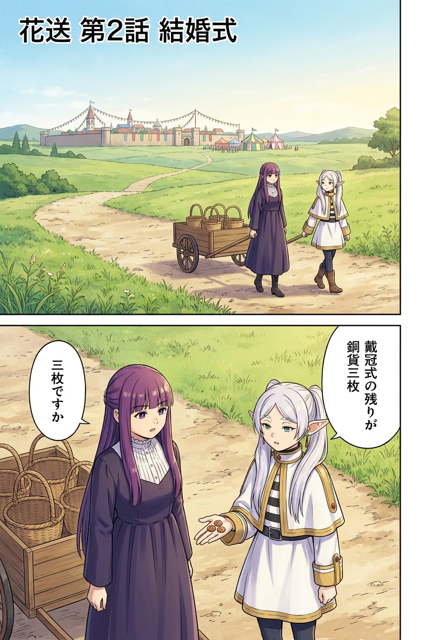 花送りのフリーレン  2話 結婚式