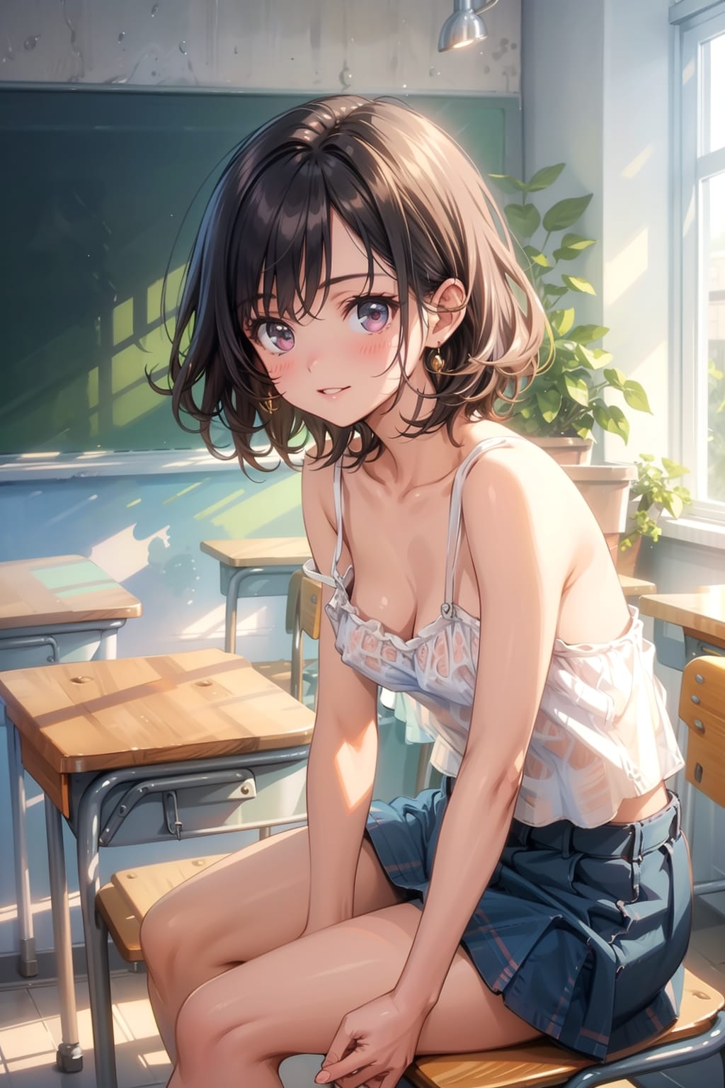 放課後キャミ少女