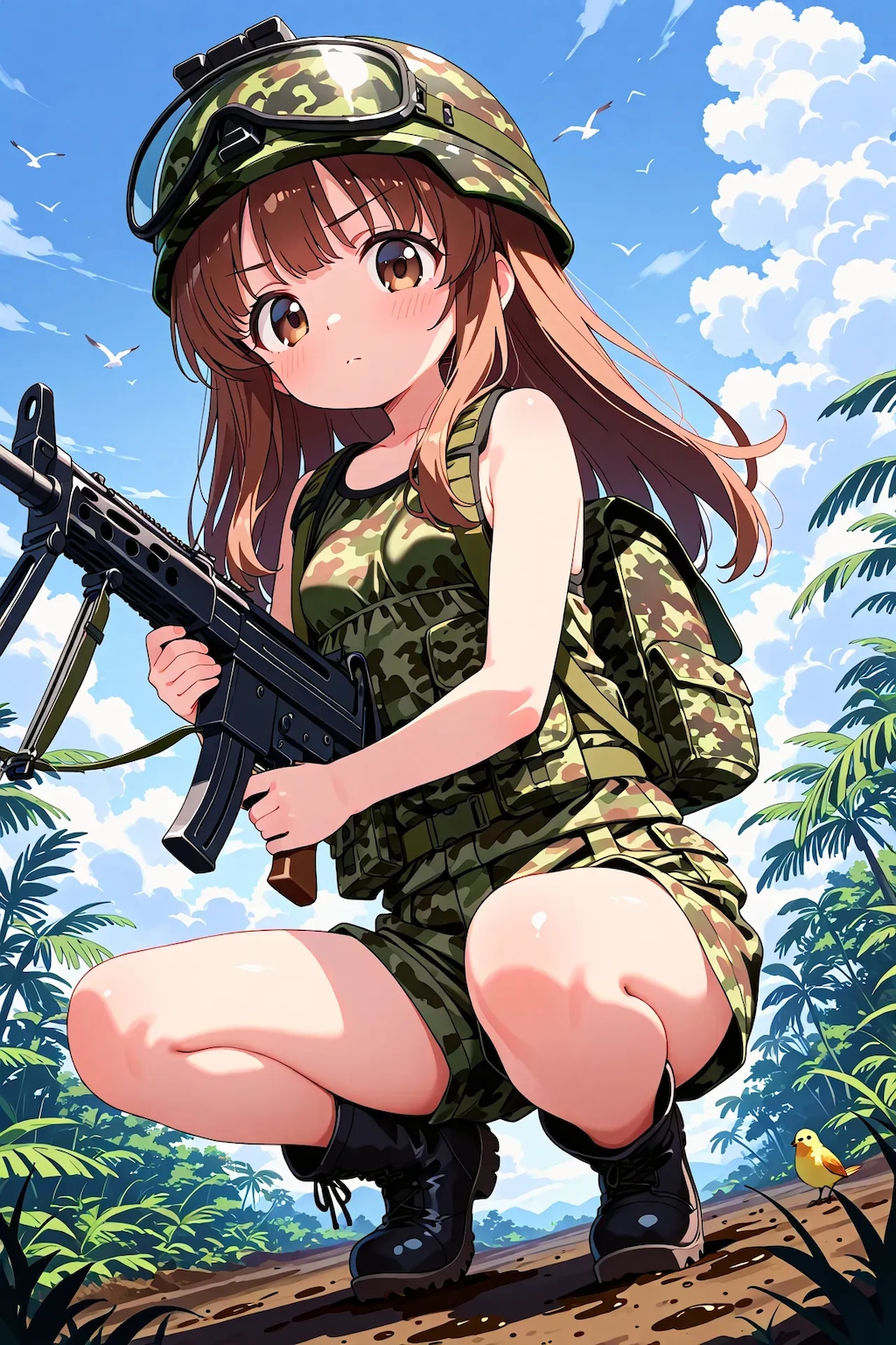 みんなでサバゲー・いちごチームかえで2