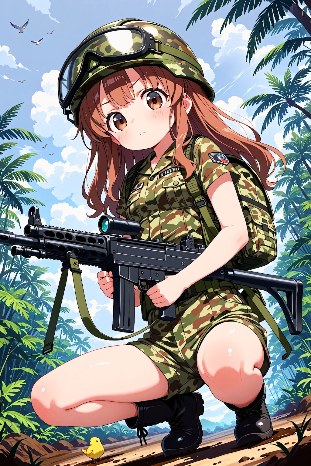 みんなでサバゲー・いちごチームかえで2