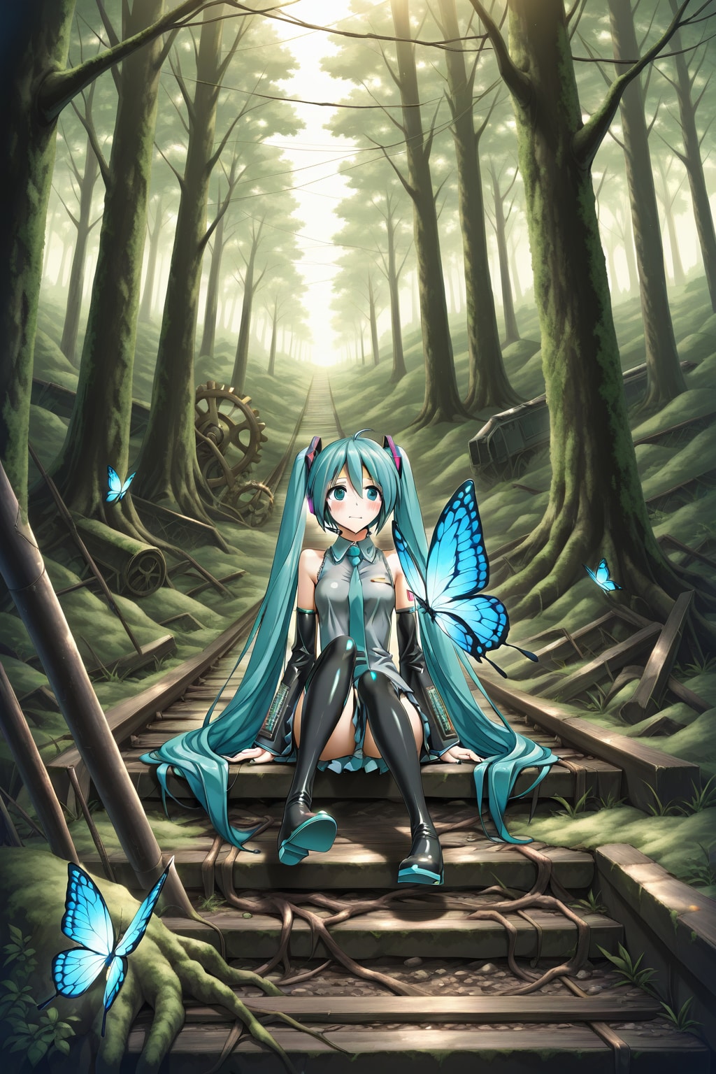 森に帰ってゆく… | の人気AIイラスト・グラビア