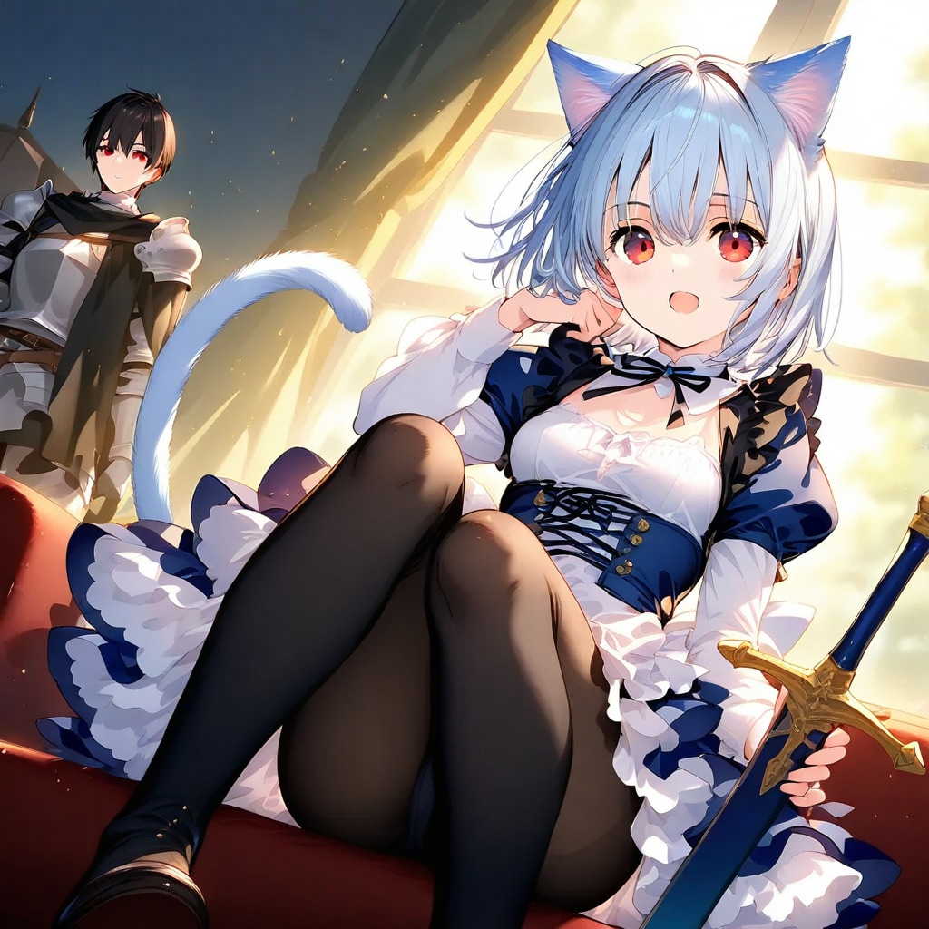 メイド姿・ネル | の人気AIイラスト・グラビア