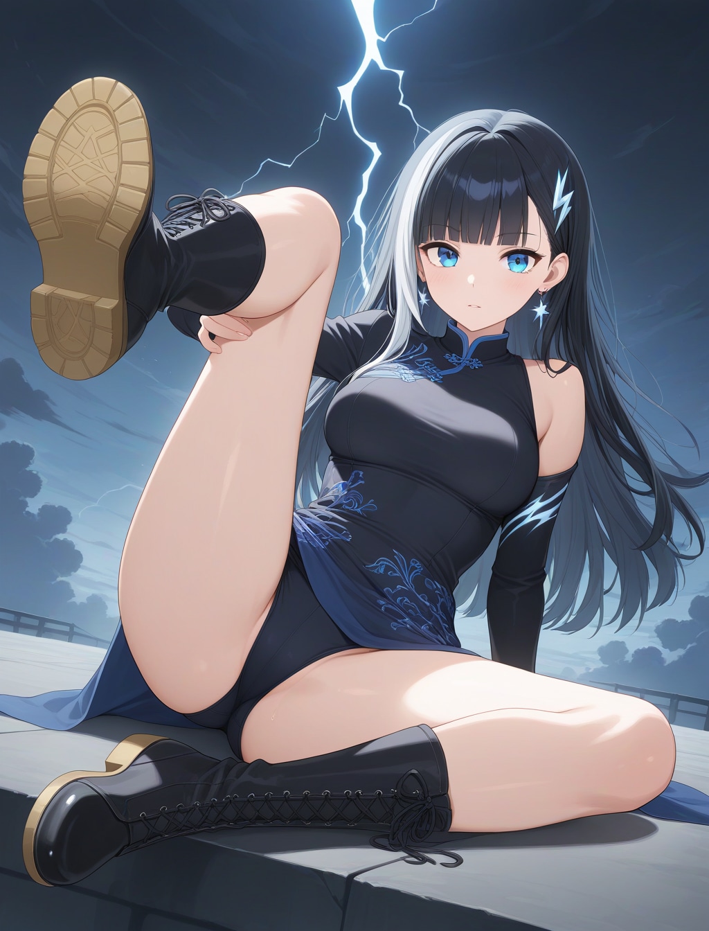 嵐雲の少女