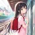 地方で会った女の子💕 2枚目