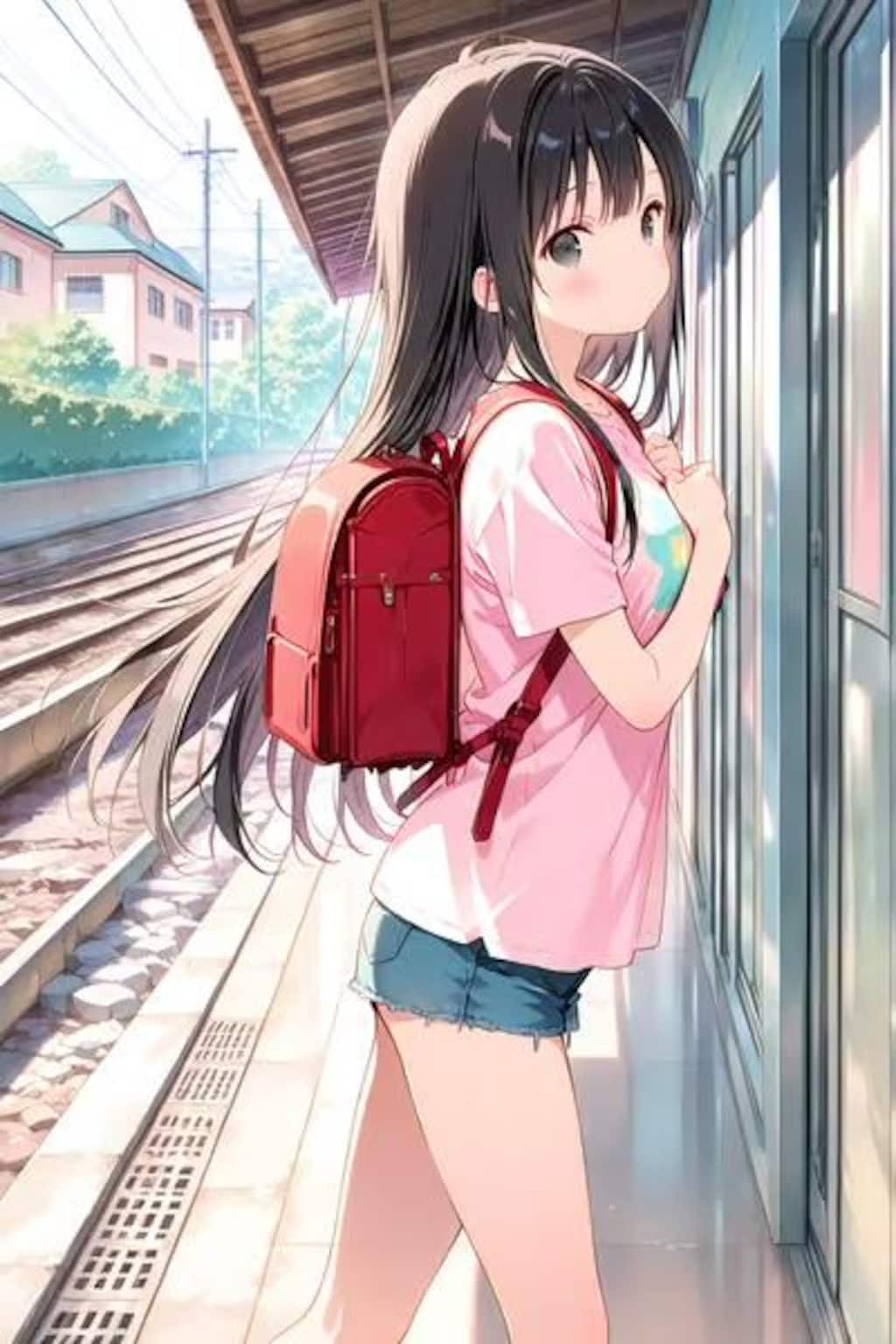 地方で会った女の子💕