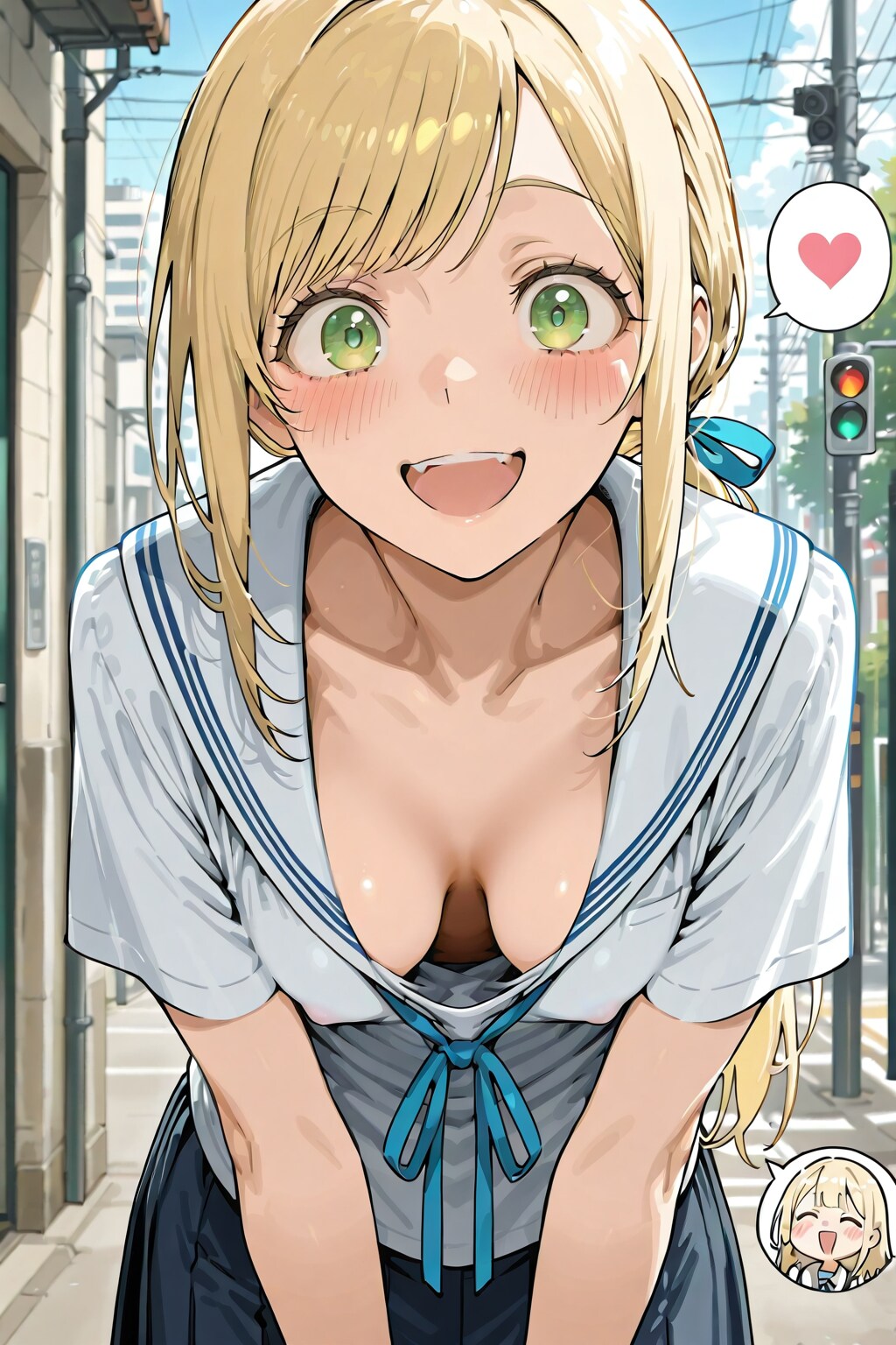 笑顔がかわいい娘👧23「ちょっとそれ見せてよ！」