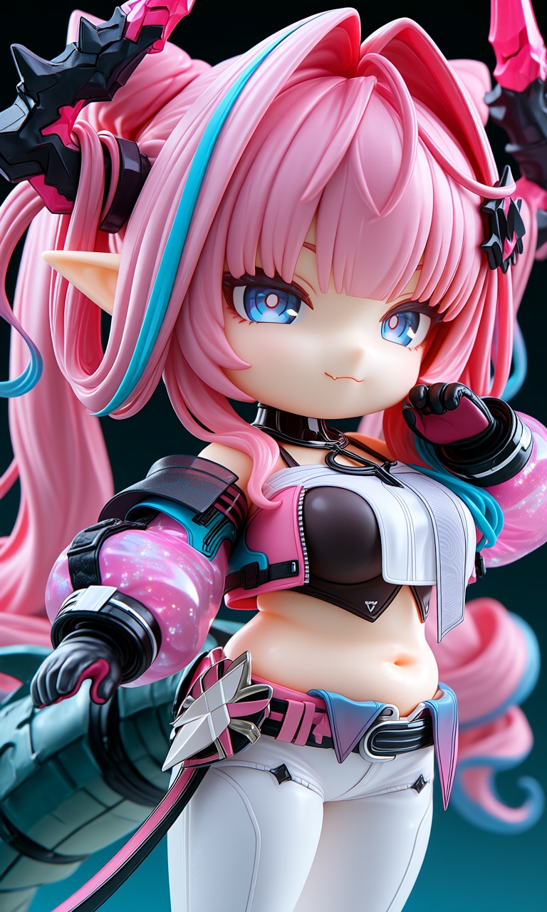 イヴォンヌ\アークナイツ：エンドフィールド )アクリルねんどろいどフィギュア | の人気AIイラスト・グラビア