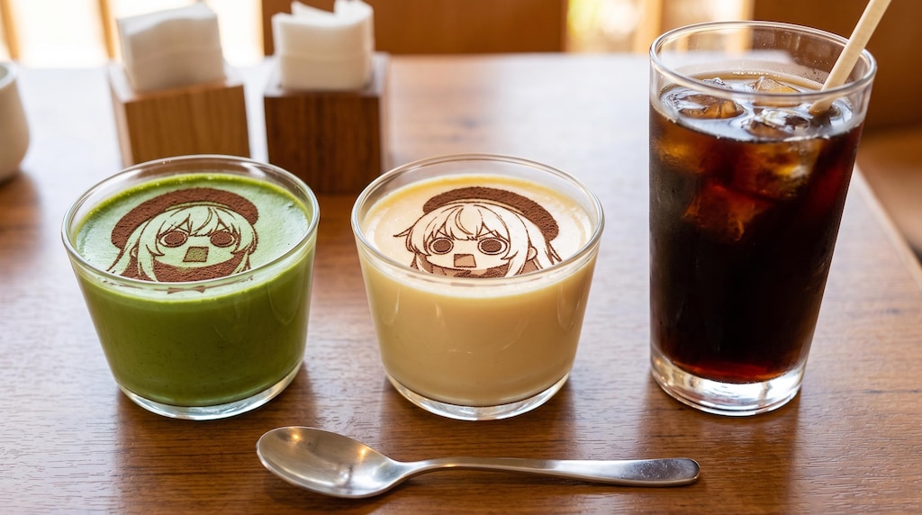 デザートのえらいこっ茶っプリンとカスタードえらいこっちゃプリン