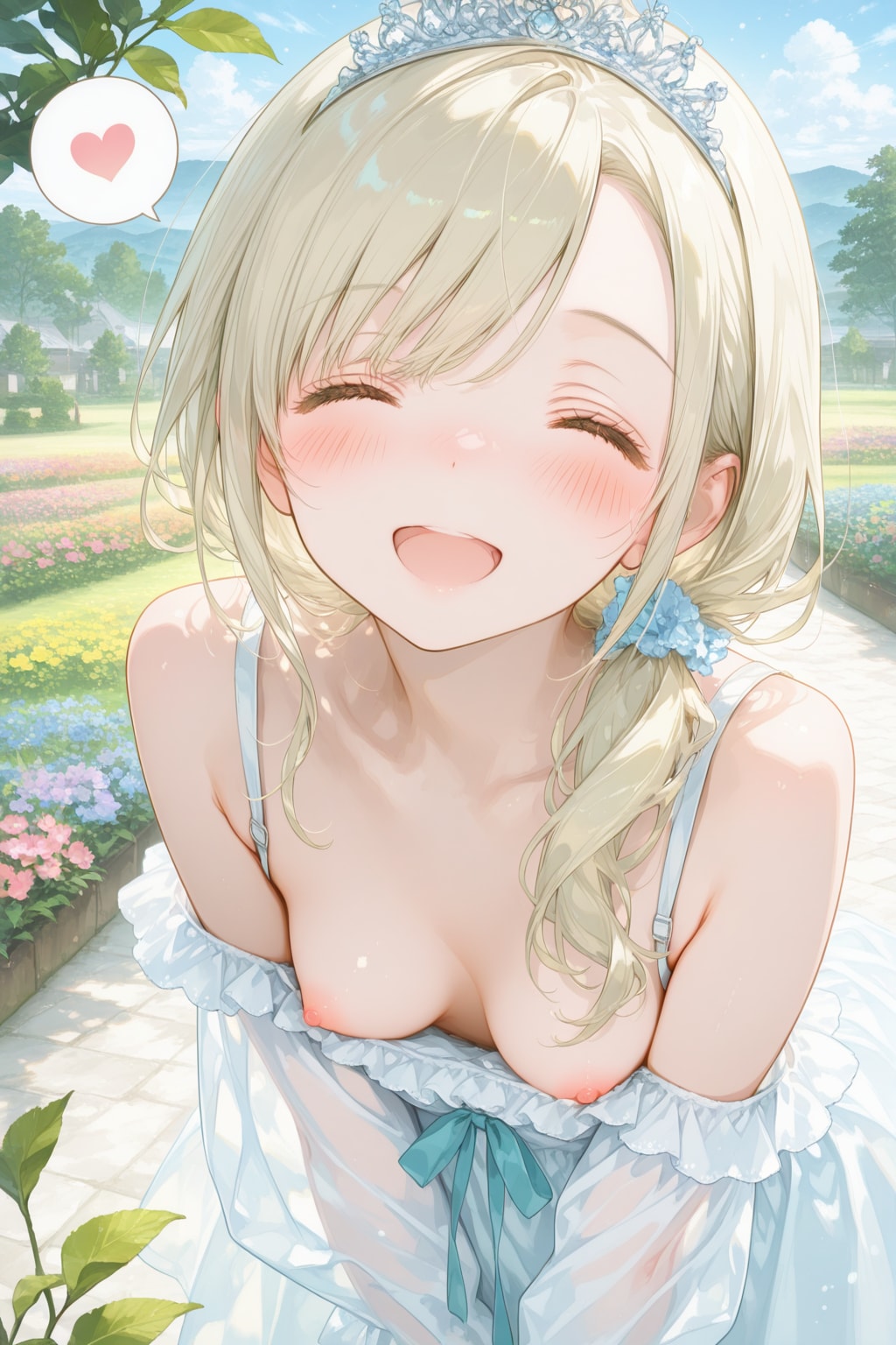 乳首がこんにちは😃８👸🌷