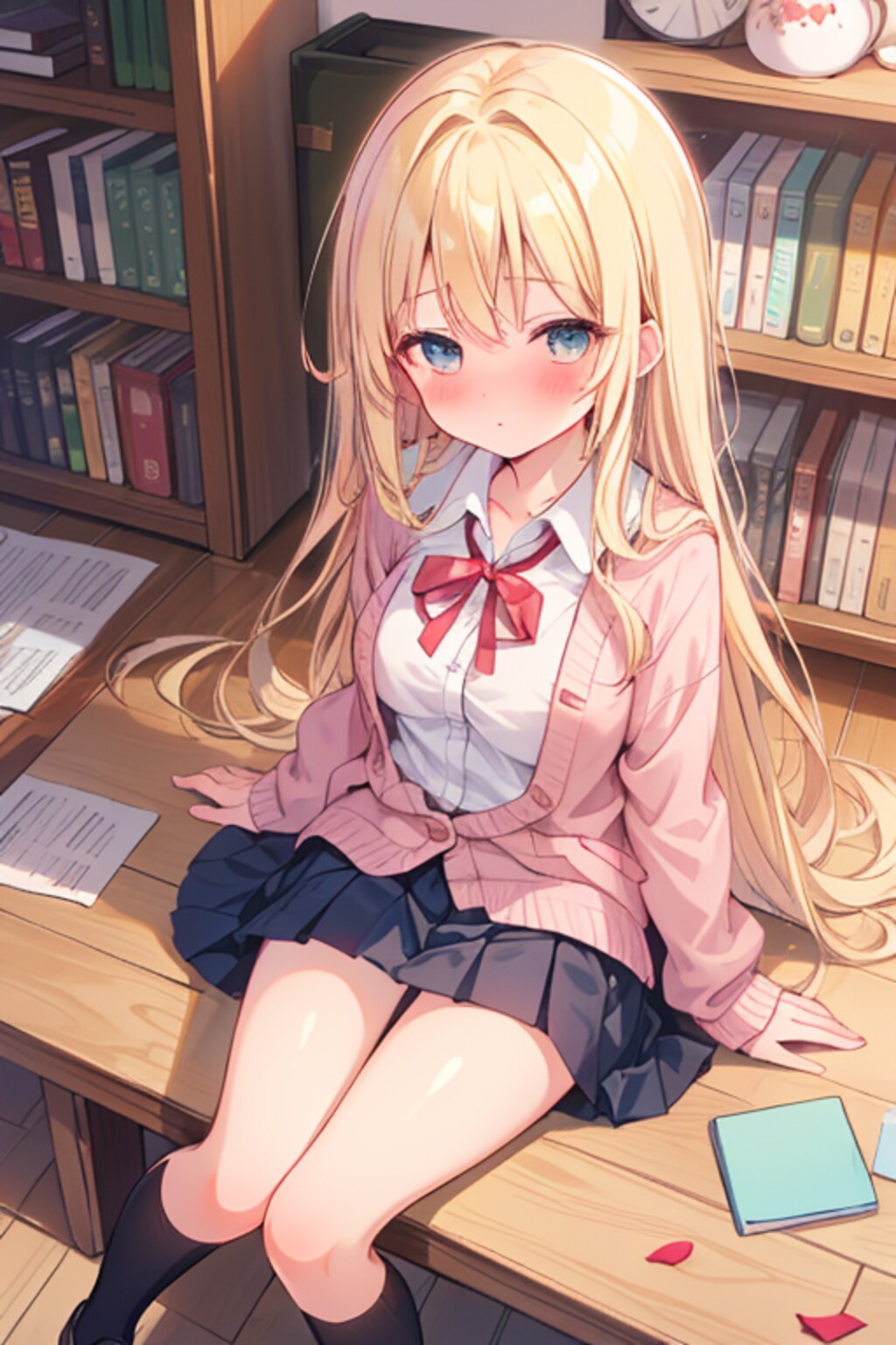 図書室💚