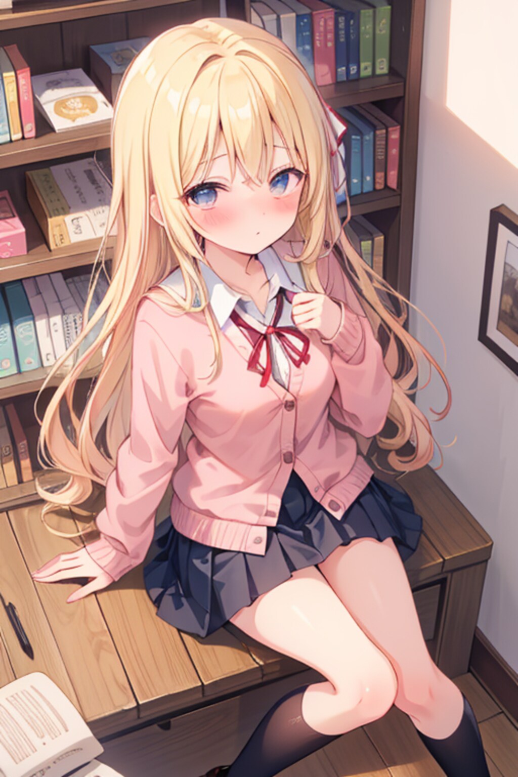 図書室💚