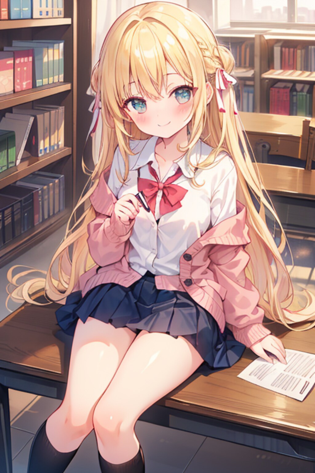 図書室💚