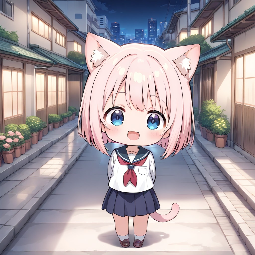 こんばんにゃん