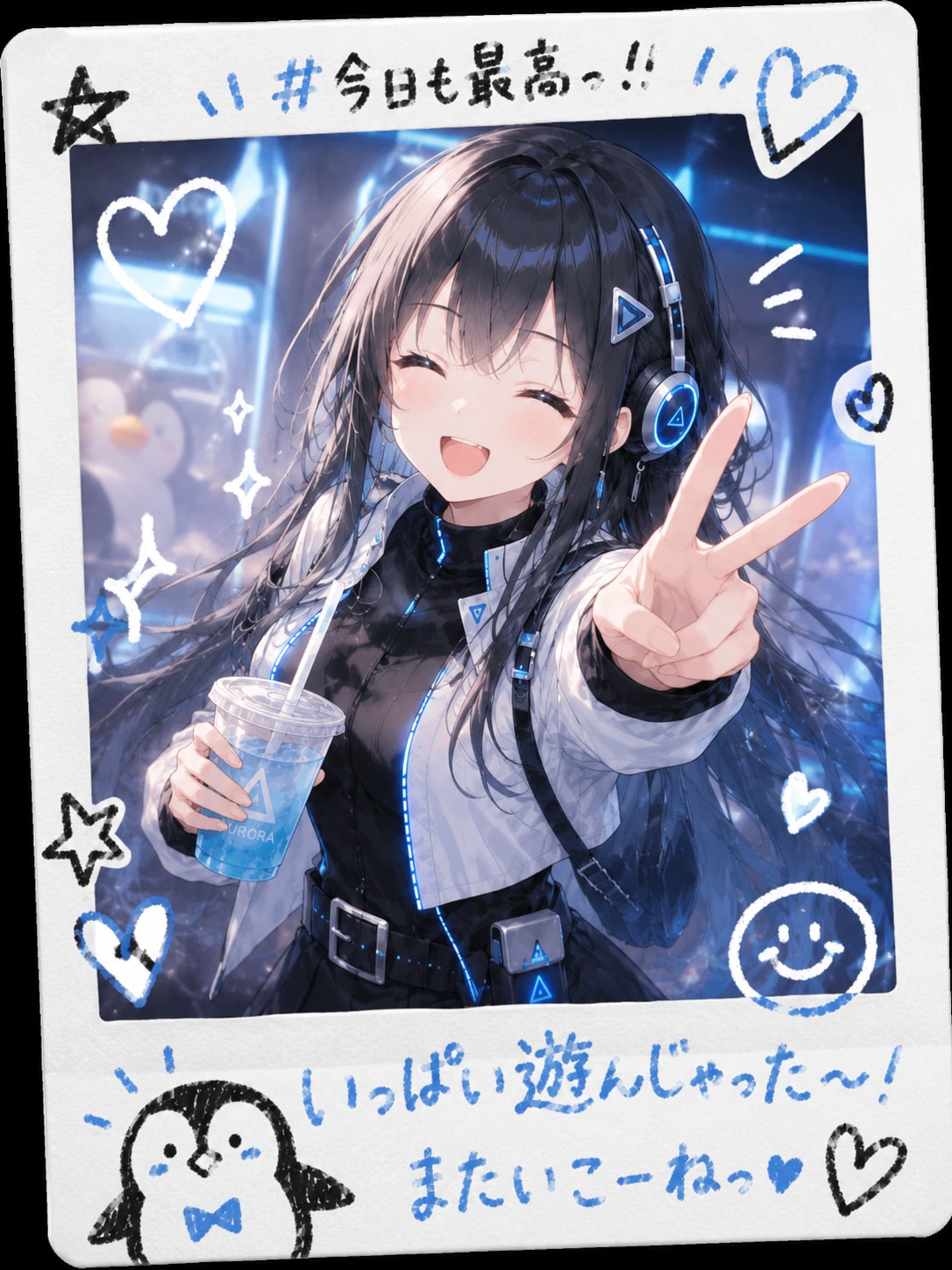 彼女とのチェキ
