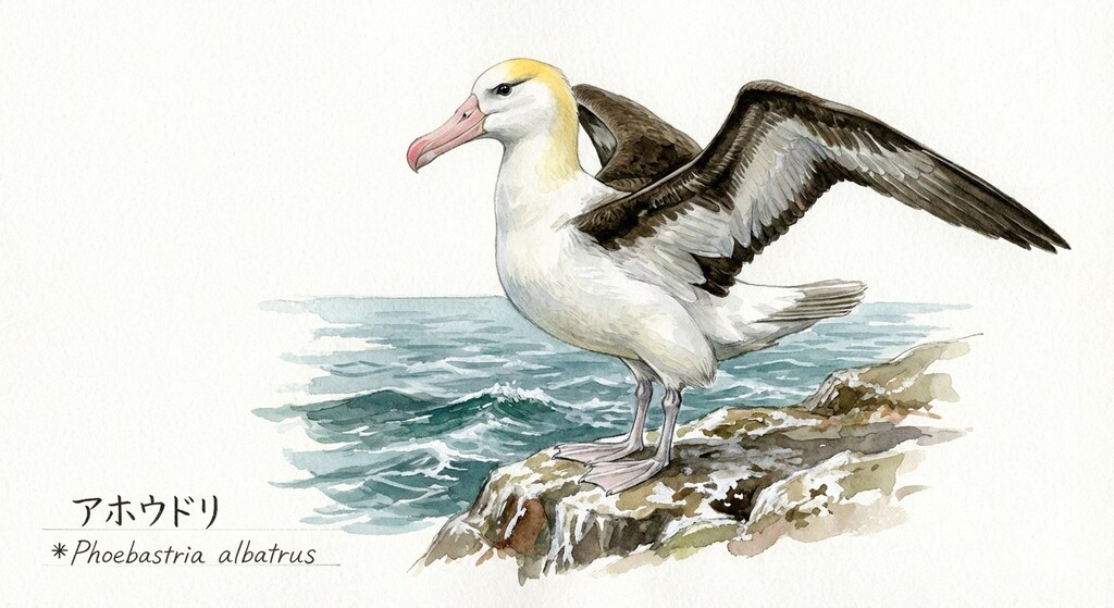 鳥(水彩画)(Gemini)(96)