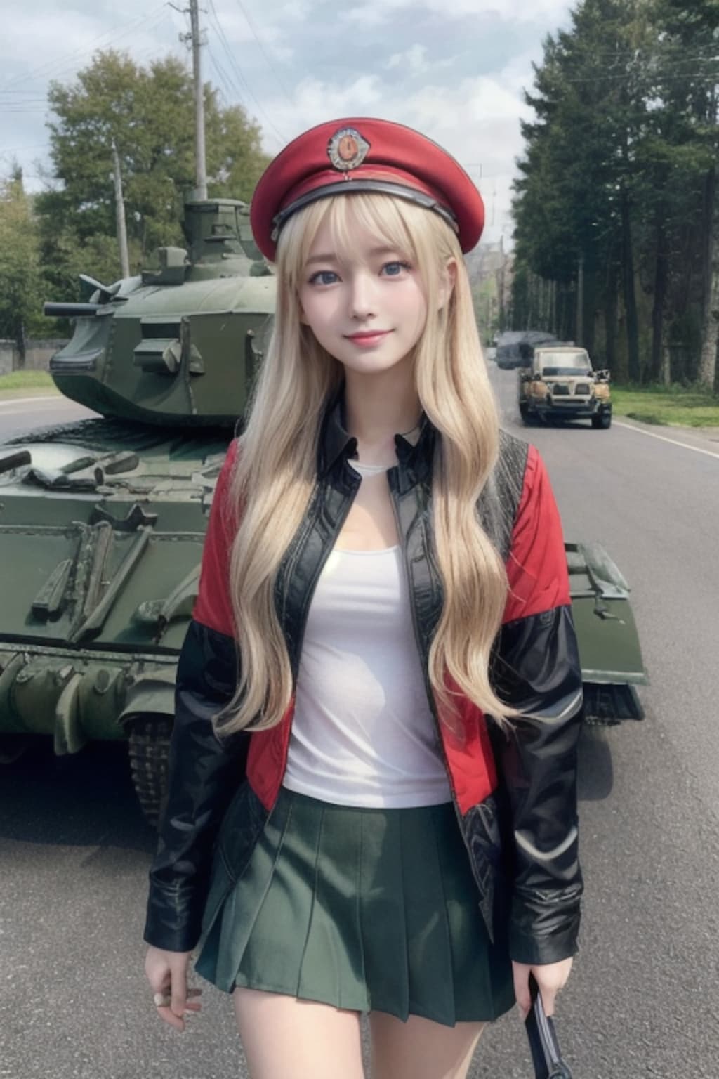 おぱソルジャーとドライブ