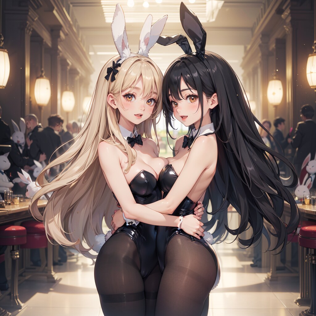 ふたりでバニーガール