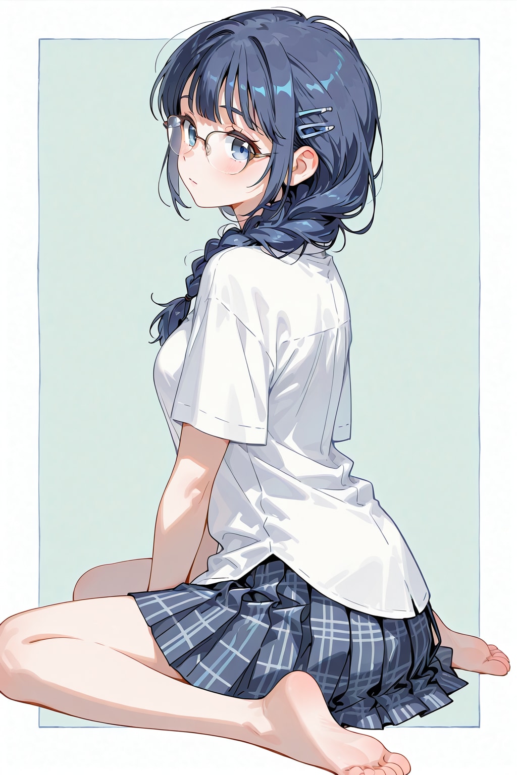 シンプルに | の人気AIイラスト・グラビア