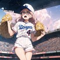 ドジャースを応援する〜おとこの娘、ケント 3枚目