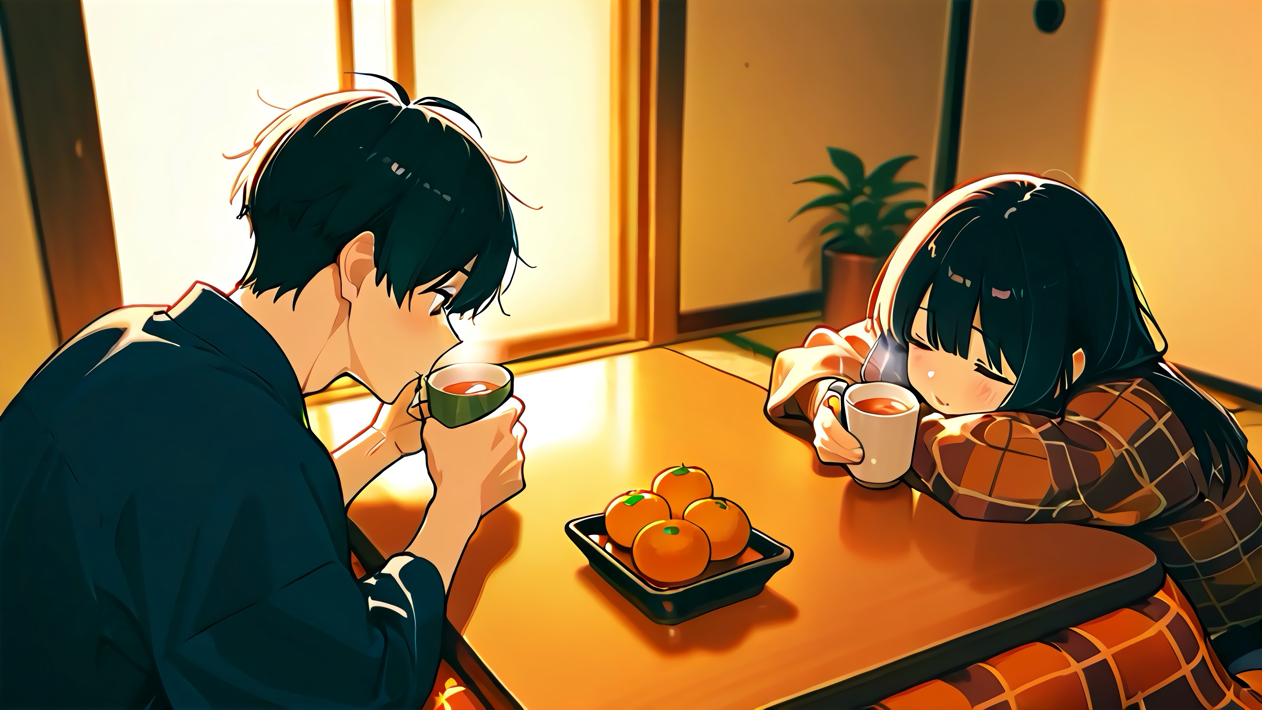 年末年始は家でゴロゴロ🍊