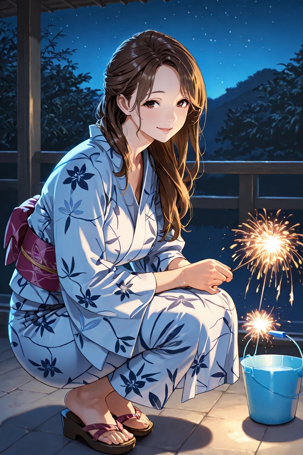 ふたりだけの花火大会