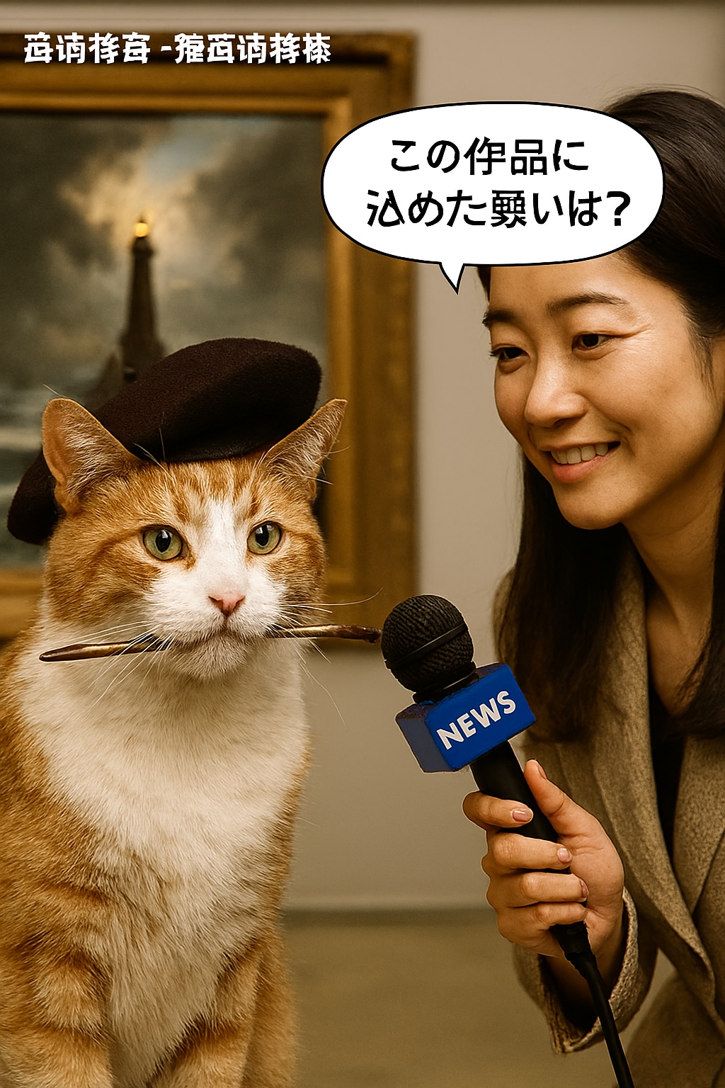 ねこさまにインタビュー