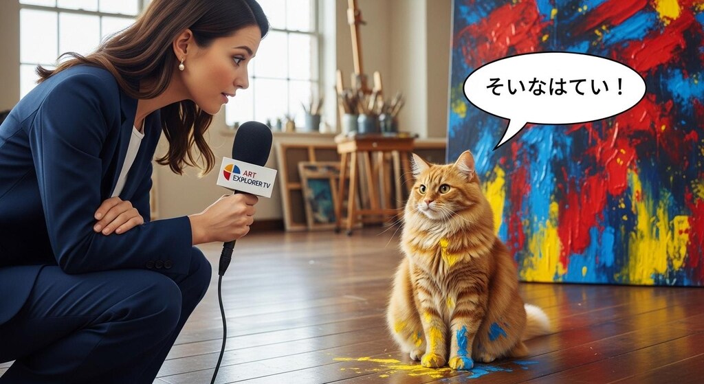 ねこさまにインタビュー