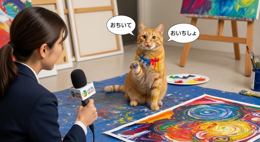 ねこさまにインタビュー