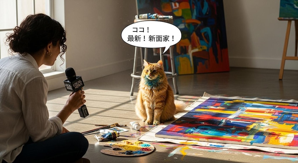 ねこさまにインタビュー