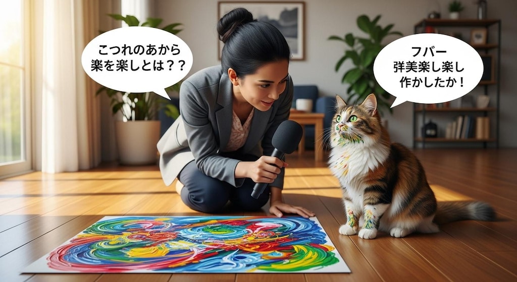 ねこさまにインタビュー