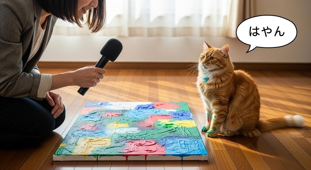 ねこさまにインタビュー