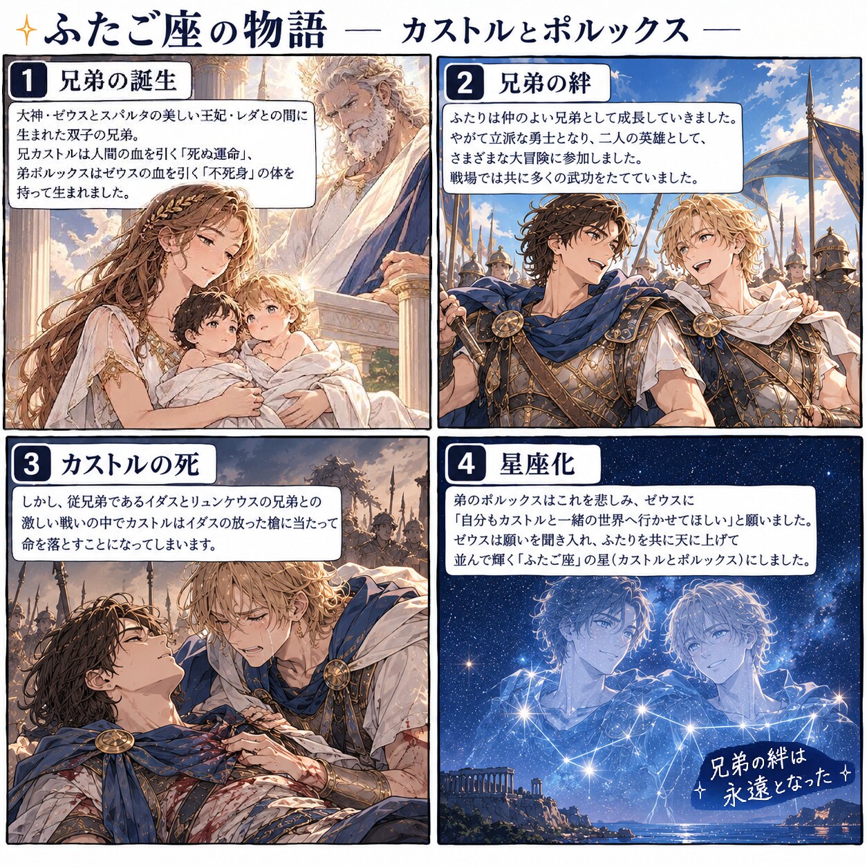 ふたご座の話 | の人気AIイラスト・グラビア