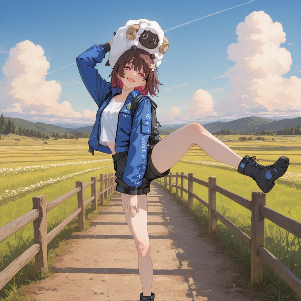 プロンプトと全っ然違うんだけどｗまぁいいやｗ(°∀°)
