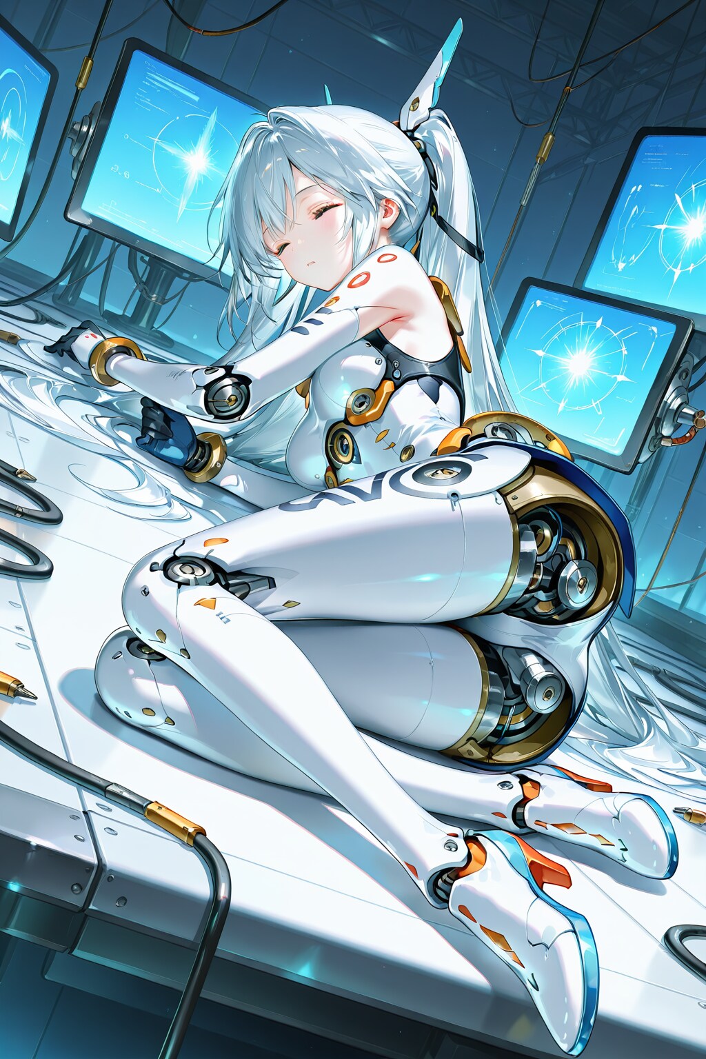 開発中のメカ娘