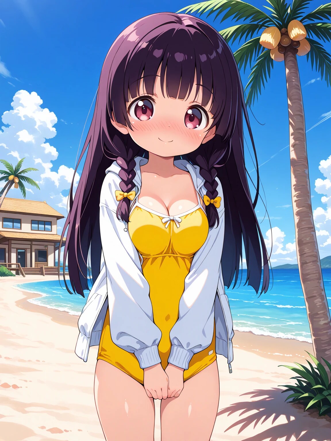 ゆうこちゃんと南の海！